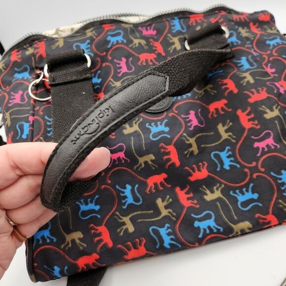 Kipling multicolor Monkey Handbag Shoulder Two Strap Monkey Mania - Picture 11 of 15